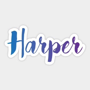 Harper Sticker